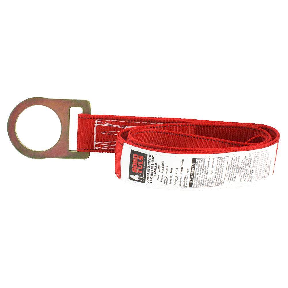 ANCLAJE O PUNTO FIJO 90cm 1-3/4" 1ANILLO