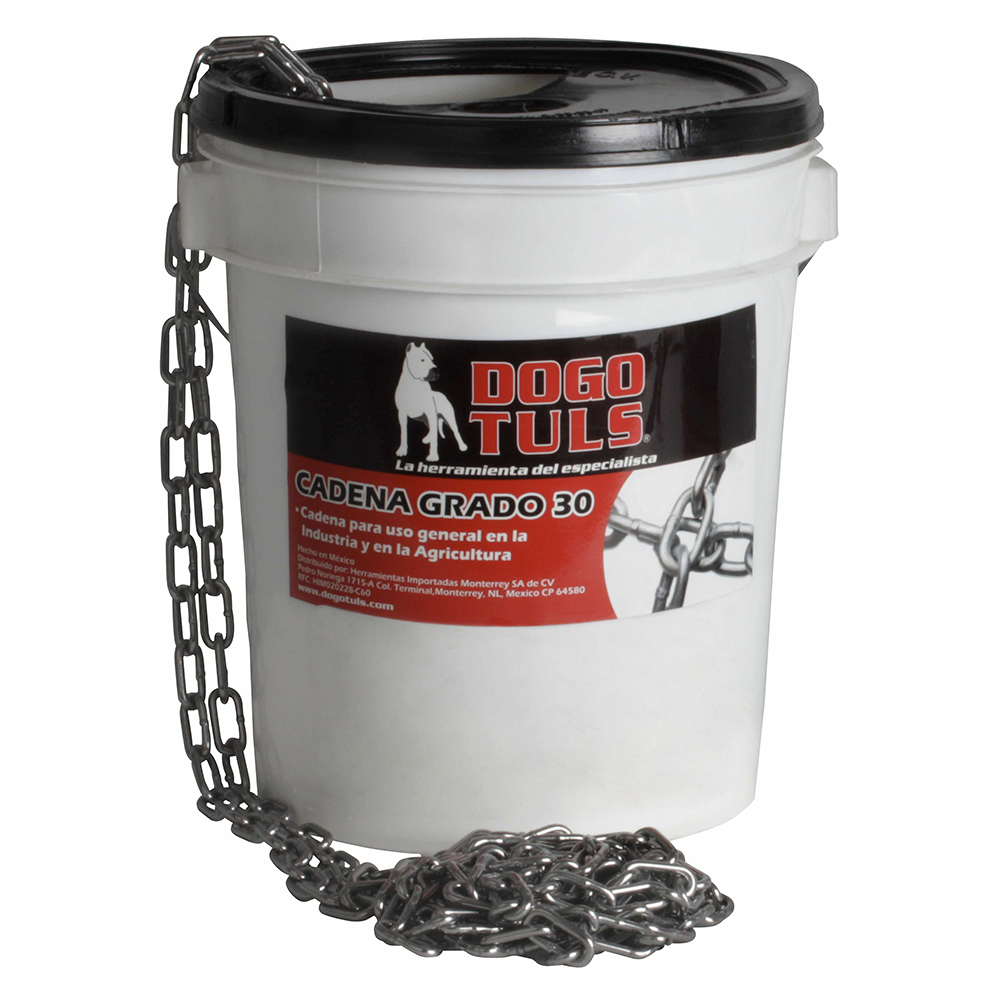 CADENA PULIDA 5/16" GRADO 30  50kg CUBET