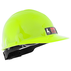 CASCO CACHUCHA MATRACA AMARILLO FLUORESCENTE