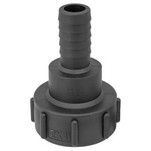 CONECTOR TOTE IBC 60MM ESPIGA 1" GRUESA