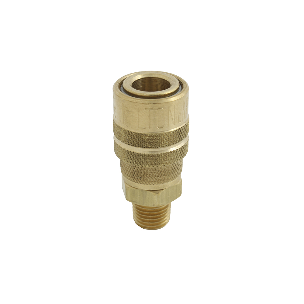 CONEXION RAPIDA MACHO 3/8 BRONCE 719BK