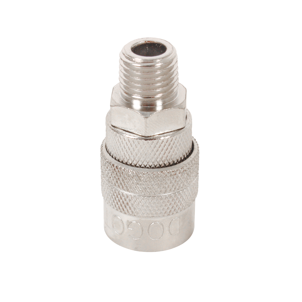 CONEXION RAPIDA MACHO ACERO 1/4&quot; NPT