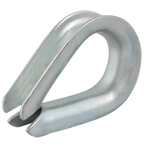 CUELLO GALVANIZADO 5/8&quot; P/CABLE DE ACERO