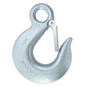 GANCHO FORJADO 1/2&quot; OJO C/SEGURO P/CARGA