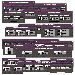 KIT DE BANNER PARA RODAJAS 23 PZAS