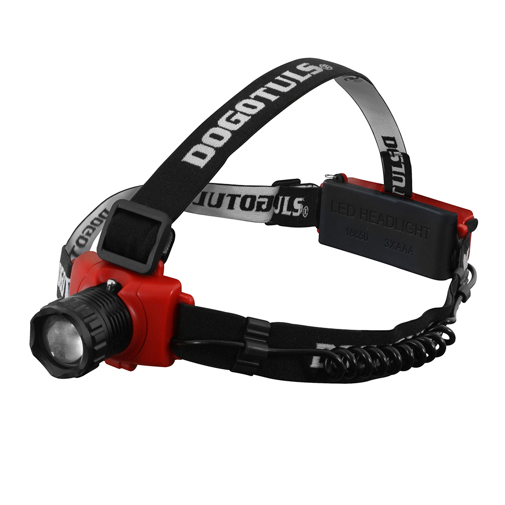 LAMPARA FRONTAL LED 3W RECARGABLE 100 LM