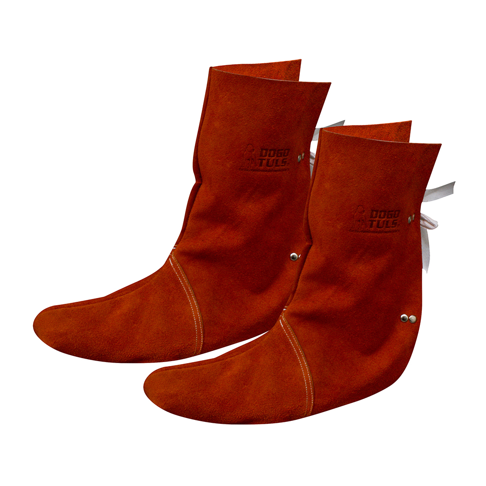 POLAINA DE CARNAZA CON 4 CORREAS  2PZAS