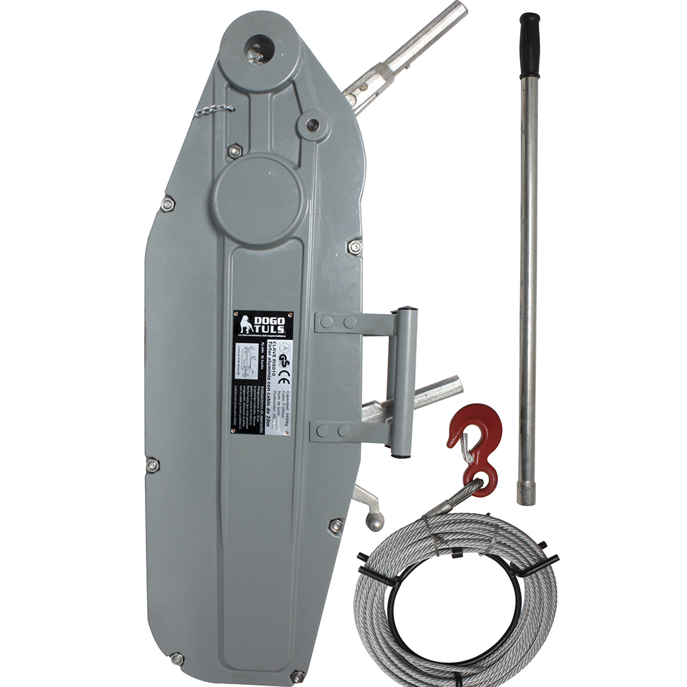 TIRFOR ALUMINIO CAP 3200KG C/CABLE 20MT