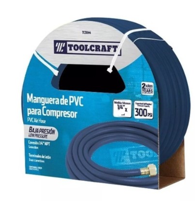 MANGUERA COMPRESOR AIRE BAJAPRESION 1/4&quot; X 15M
