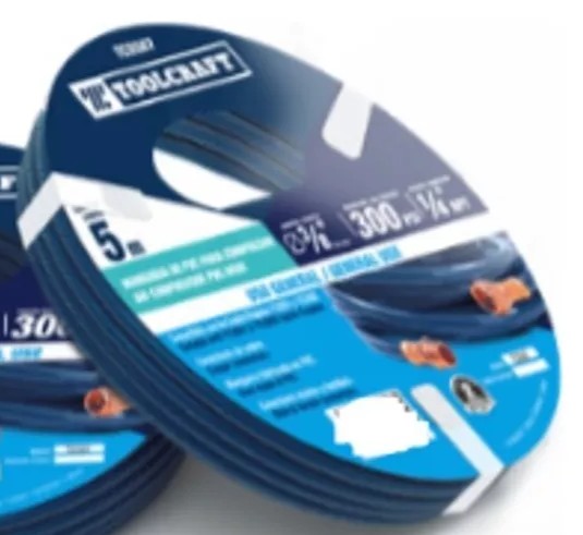 MANGUERA DE PVC 3/8 PARA COMPRESOR  10m