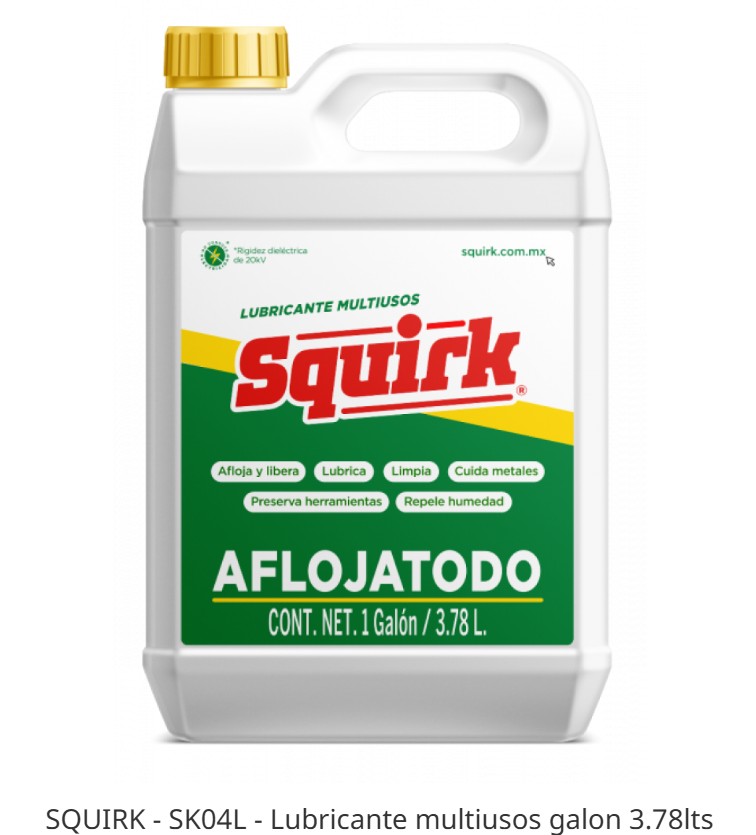 LUBRICANTE MULTIUSOS SQUIRK 1 GALON