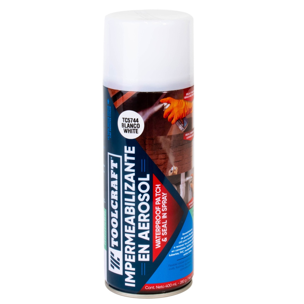 IMPERMEABILIZANTE EN AEREOSOL BLANCO 280GR                  