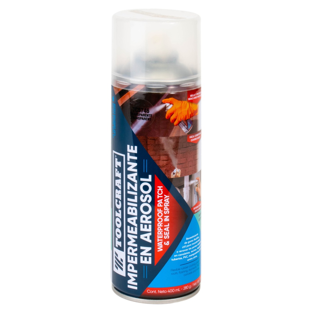 IMPERMEABILIZANTE EN AEREOSOL  TRANSPARENTE 280GR           