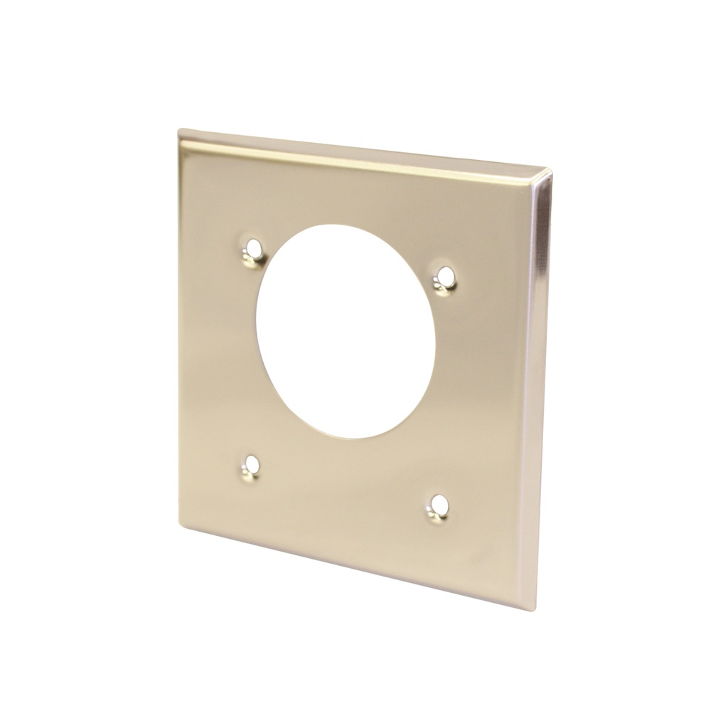 PLACA METALICA CONTACTO SENCILLO CAJA DOBLE 30-50A