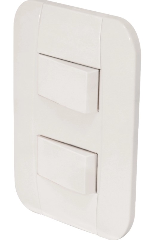 PLACA APAGADOR SENCILLO APAGADOR 3 VIAS CLASICA