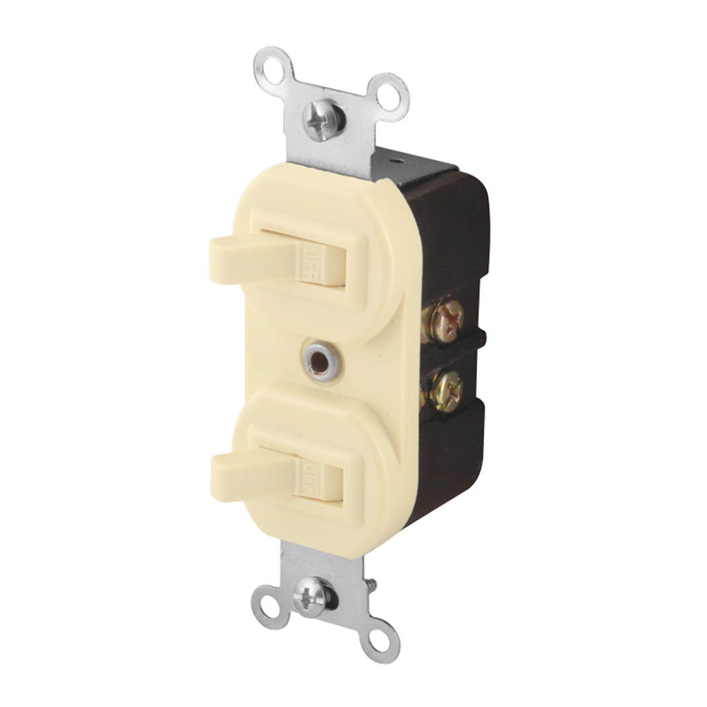 APAGADOR DE PALANCA DOBLE HORIZONTAL