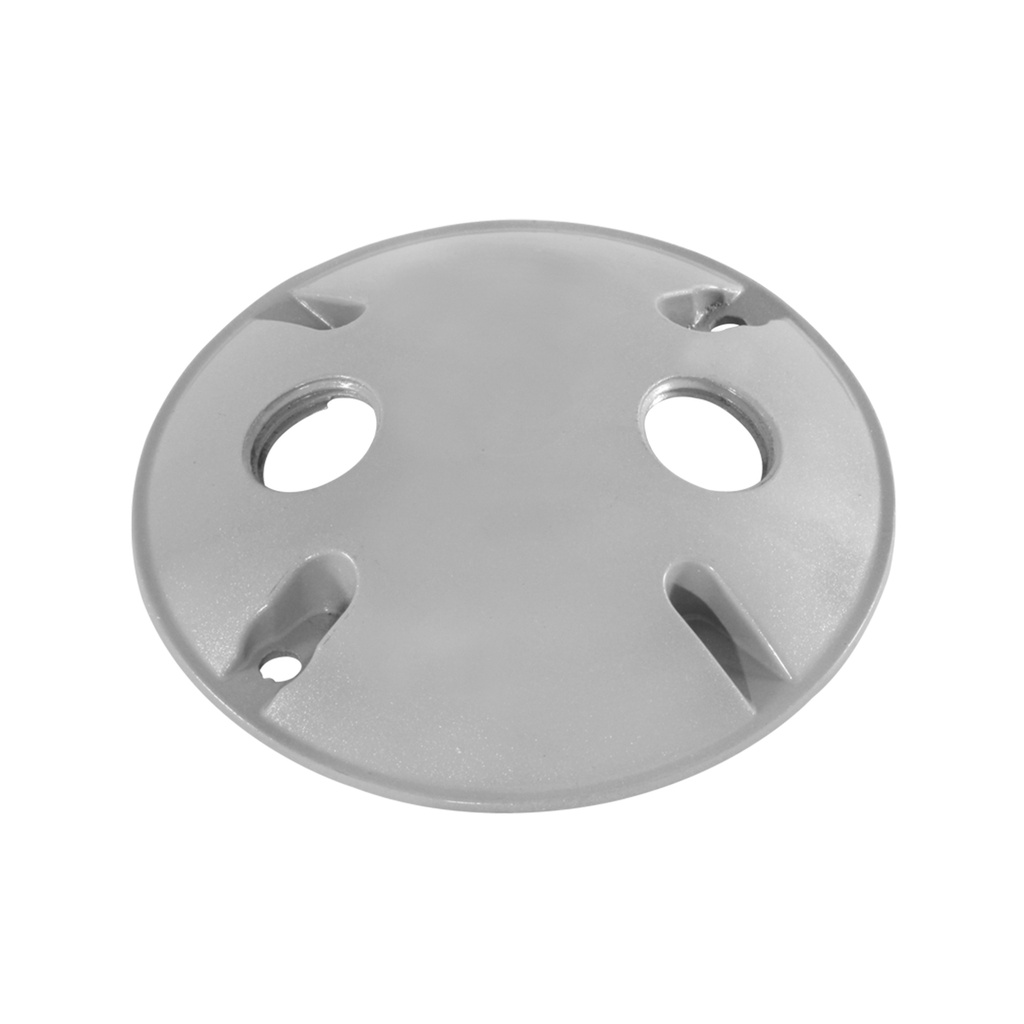 CUBIERTA PORTALAMPARA CIRCULARPARA INTEMPERIE 2 TOMAS