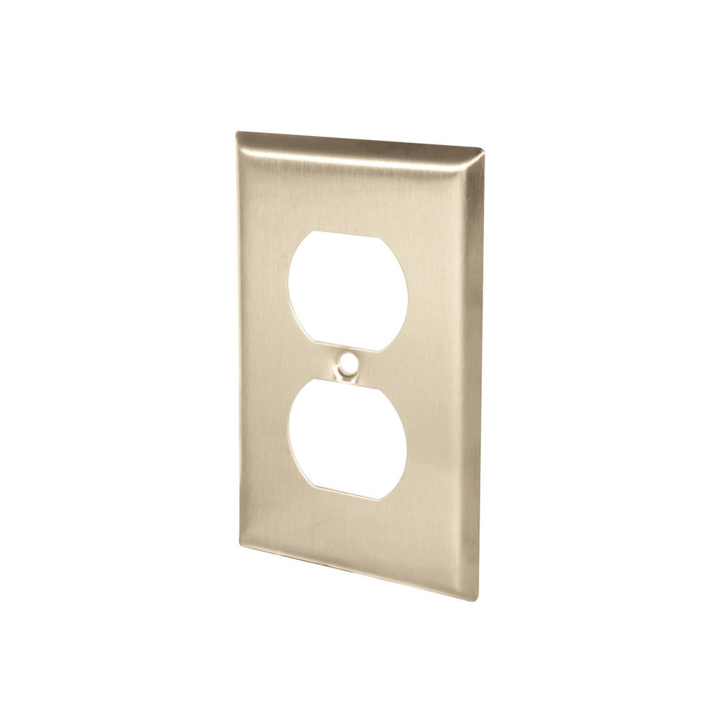 PLACA METALICA CONTACTO DOBLE