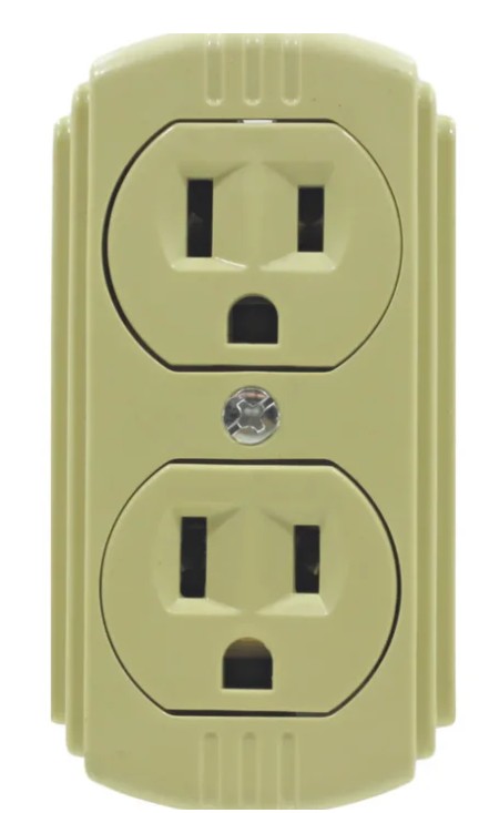 CONTACTO DUPLEX DE SUPERFICIEATERRIZADO