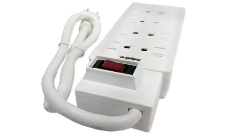 BARRA MULTICONTACTO 8 TOMAS ATERRIZADAS