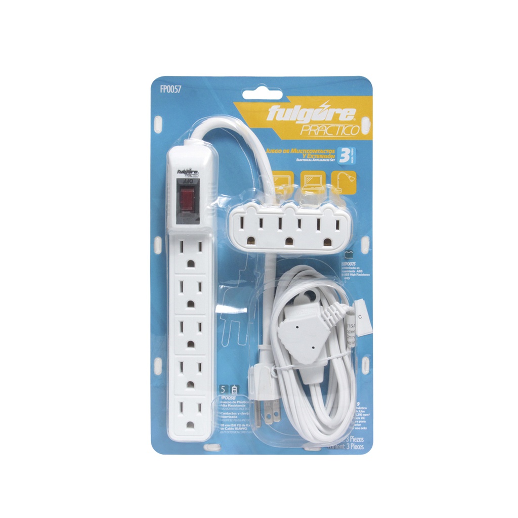 MULTICONTACTOS EXTENSION JUEGO 