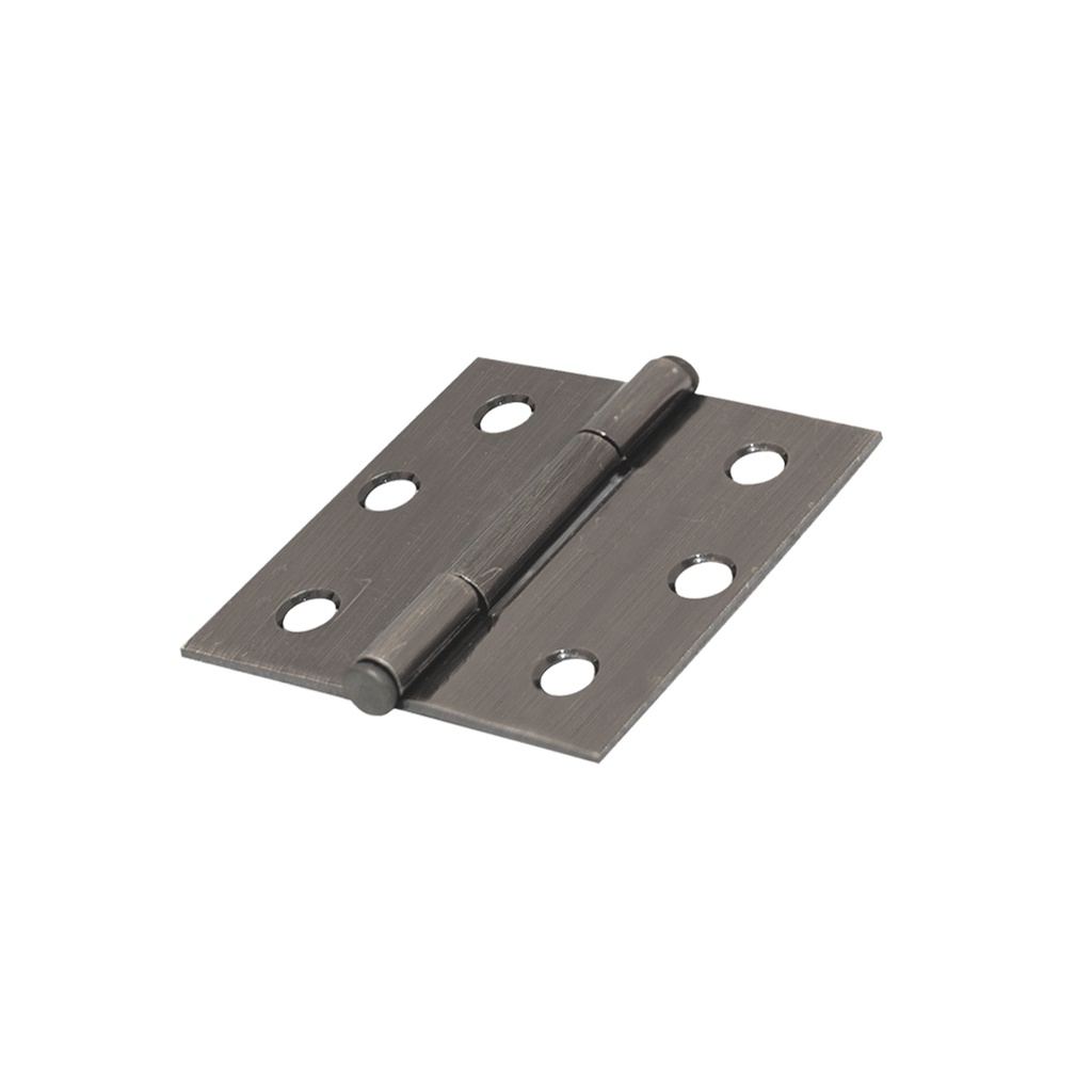 BISAGRA CUADRADA PREMIUM2" X 2" ACERO LATON ANTIGUO