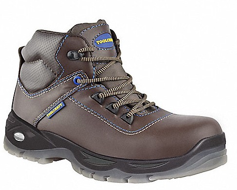 BOTA PREMIUM CON CASQUILLO # 61/2  COLOR CAFE