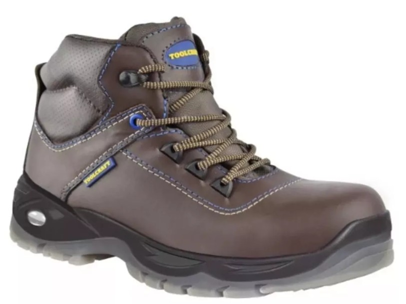 BOTA PREMIUM CON CASQUILLO # 7  COLOR CAFE