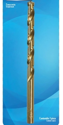 BROCA COBALTO 7/32&quot; ACERO HSSM-2 FIERRO