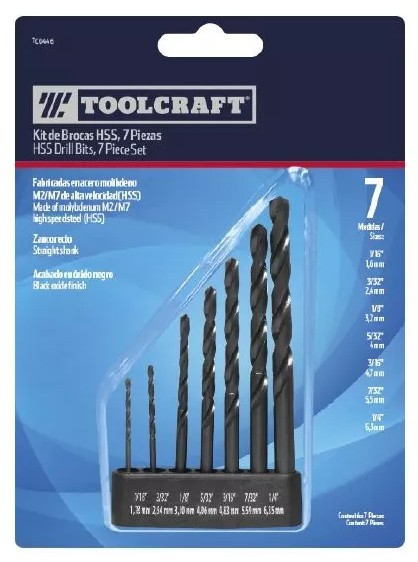 BROCAS HSS SET 7 PZAS