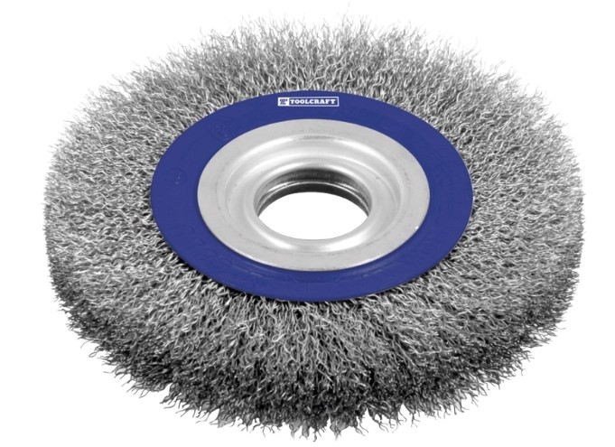CARDA CIRCULAR ONDULADA 6&quot; ESMERIL CALIBRE 0.35 EJE