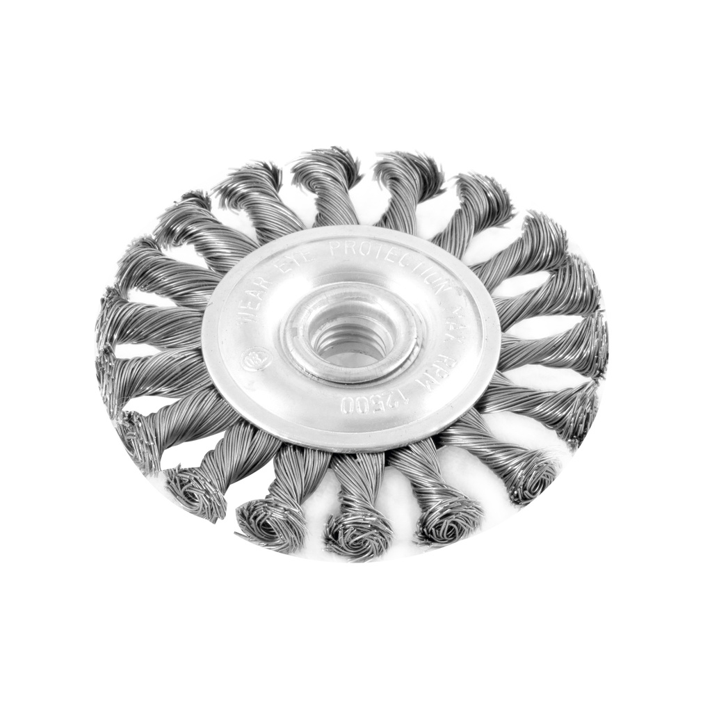 CARDA CIRCULAR TRENZADA 6" ESMERIL CALIBRE 0.35