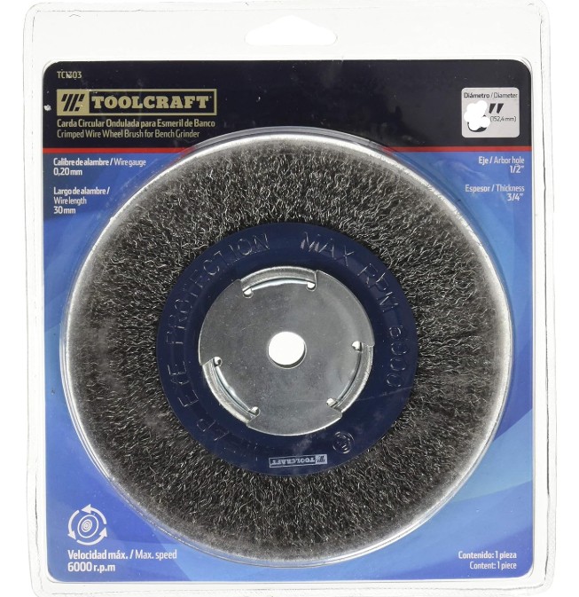 CARDA COPA ONDULADA 5" CALIBRE 0.51