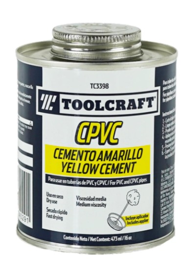 CEMENTO PARA CPVC 16OZ/AMARILLO