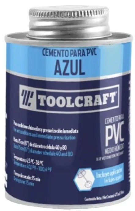 CEMENTO PARA MEDIO HUMEDO 8OZ/AZUL