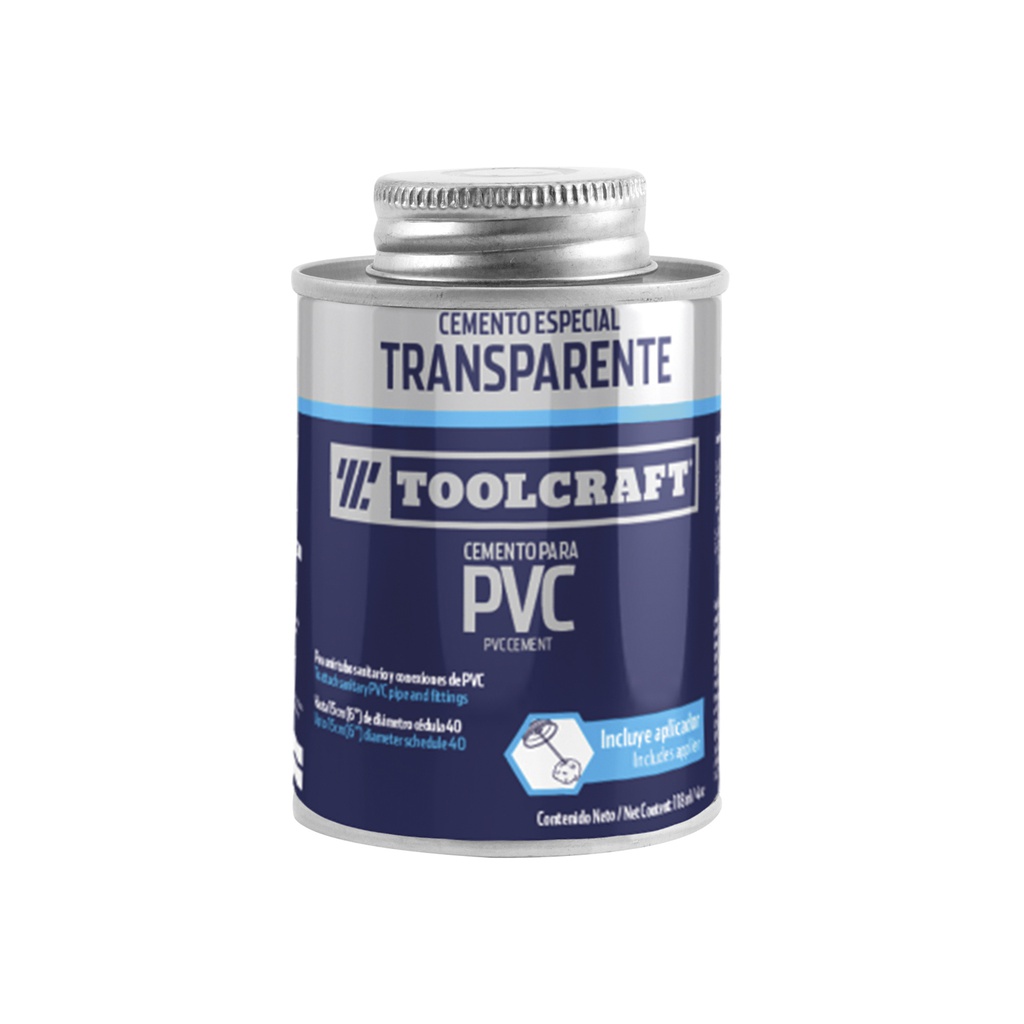 CEMENTO SANITARIO 4OZ PARA PVC/CLARO