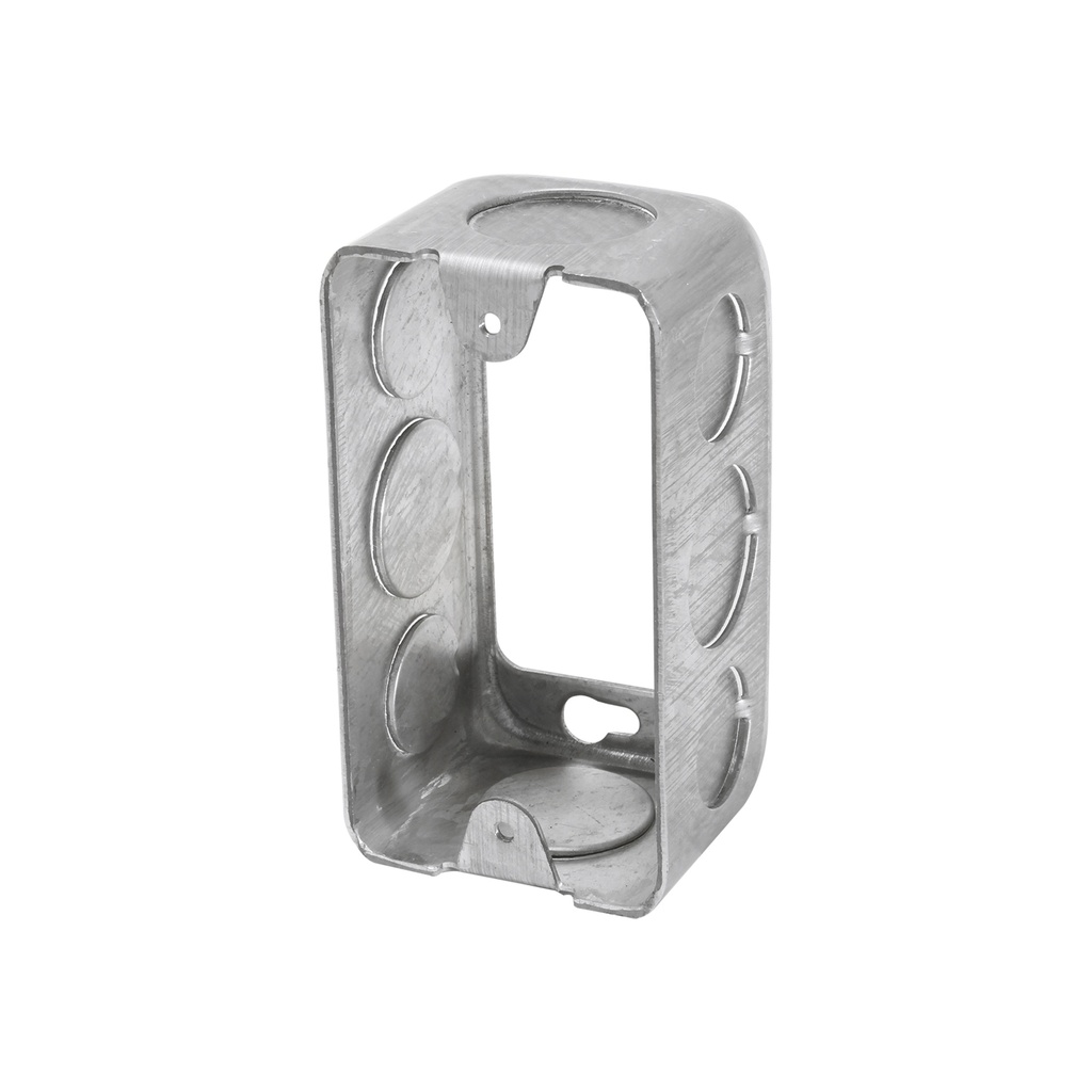 EXTENSION METALICA CAJA RECTANGLUAR 4"X2"