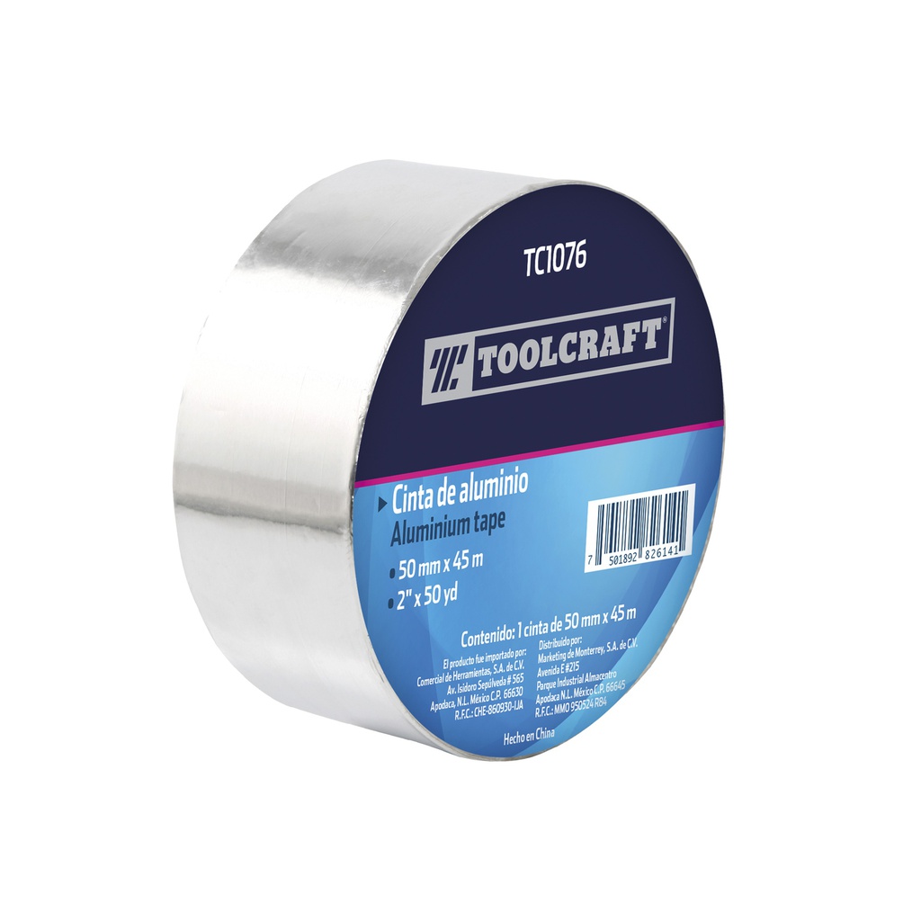 CINTA DE ALUMINIO 50 MM X 46 M