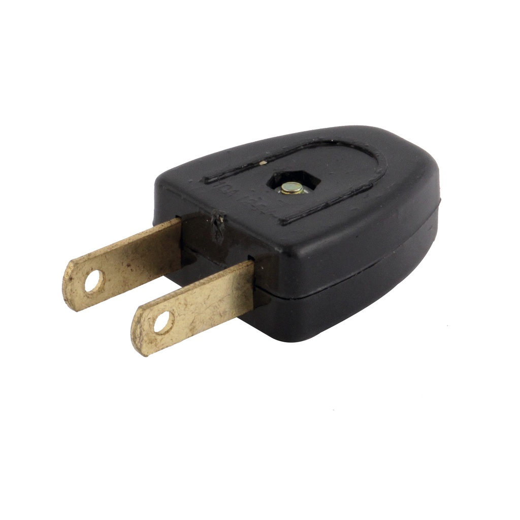 CLAVIJA DE PLASTICO SENCILLA NEGRA