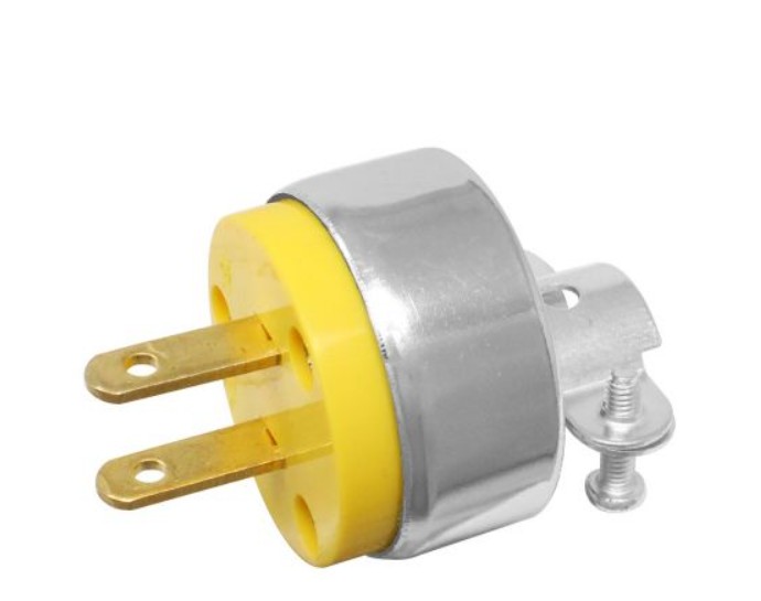 CLAVIJA PLANA CON ABRAZADERA