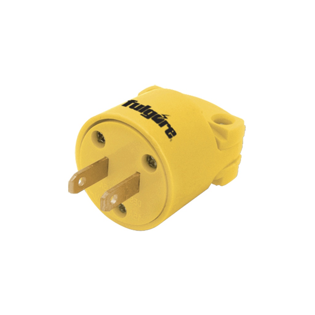 CLAVIJA PLANA CON ABRAZADERA PLASTICA