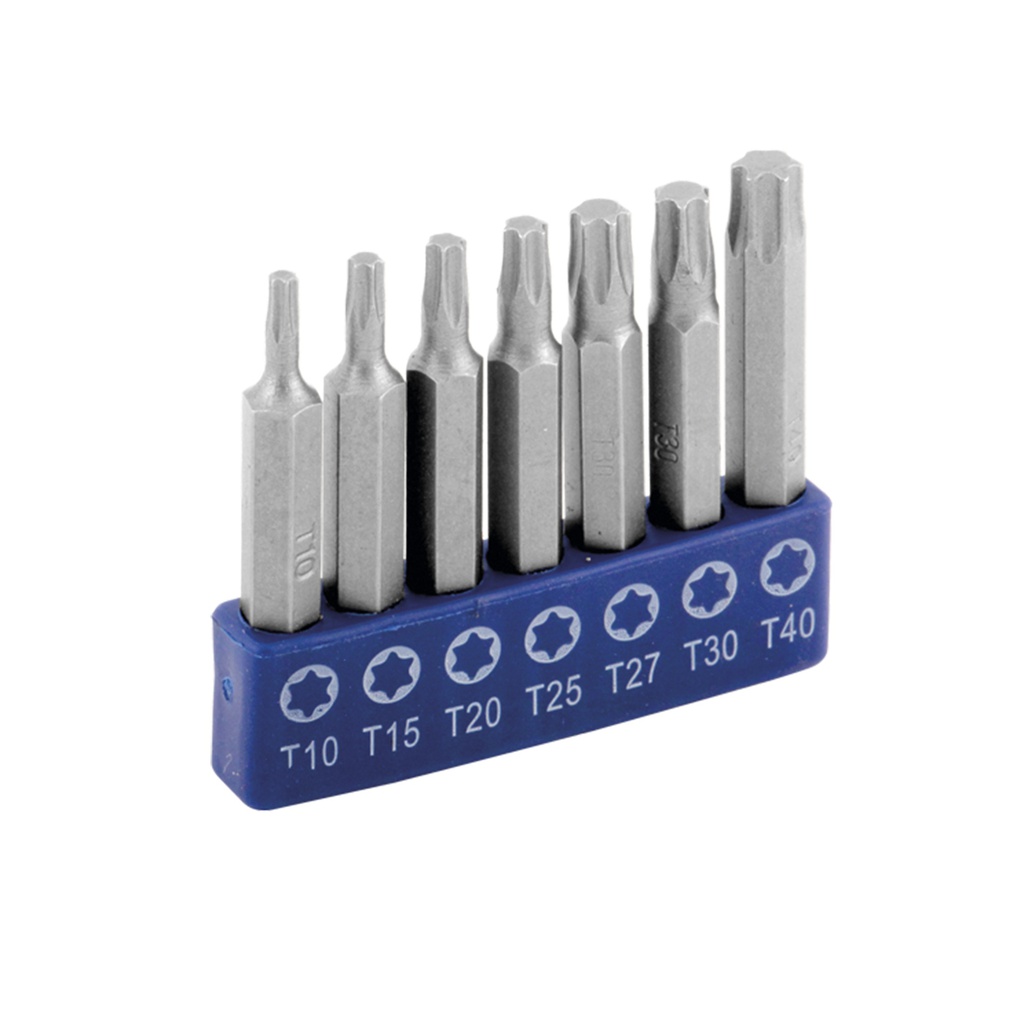 PUNTAS 2" TORX DESARMADOR JUEGO 7 PIEZAS