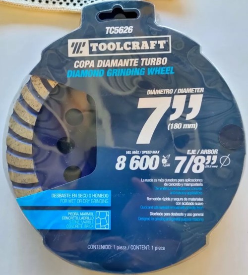 COPA DIAMANTE TURBO 7" 