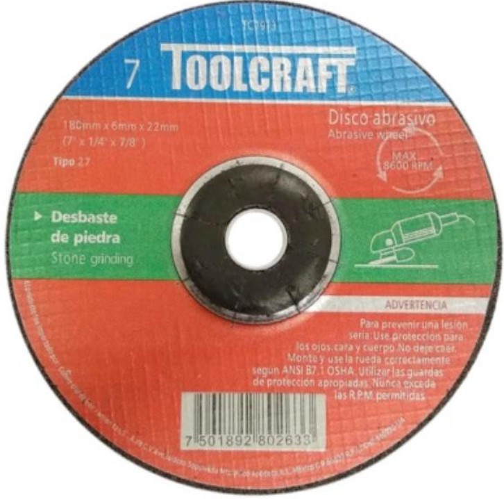 DISCO DESBASTE DE CONCRETO 7"