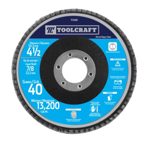 DISCO LAMINADO DE 4 1/2" GRANO40