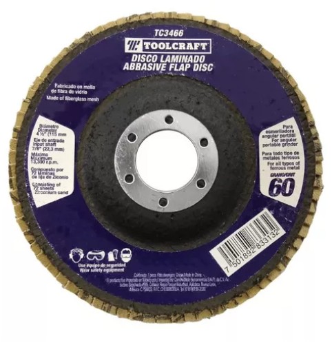 DISCO LAMINADO DE 4 1/2" GRANO60