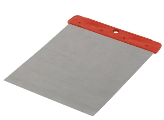 ESPATULA TIPO CUÑA DE ACEROC/MANGO GDE 10 X 13.5 CM