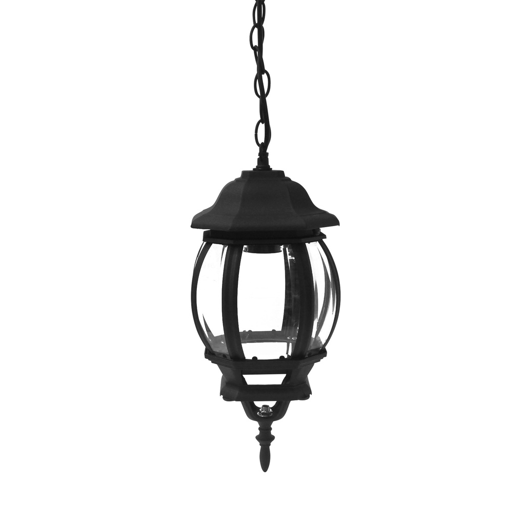 FAROL COLGANTE COLOR NEGRO