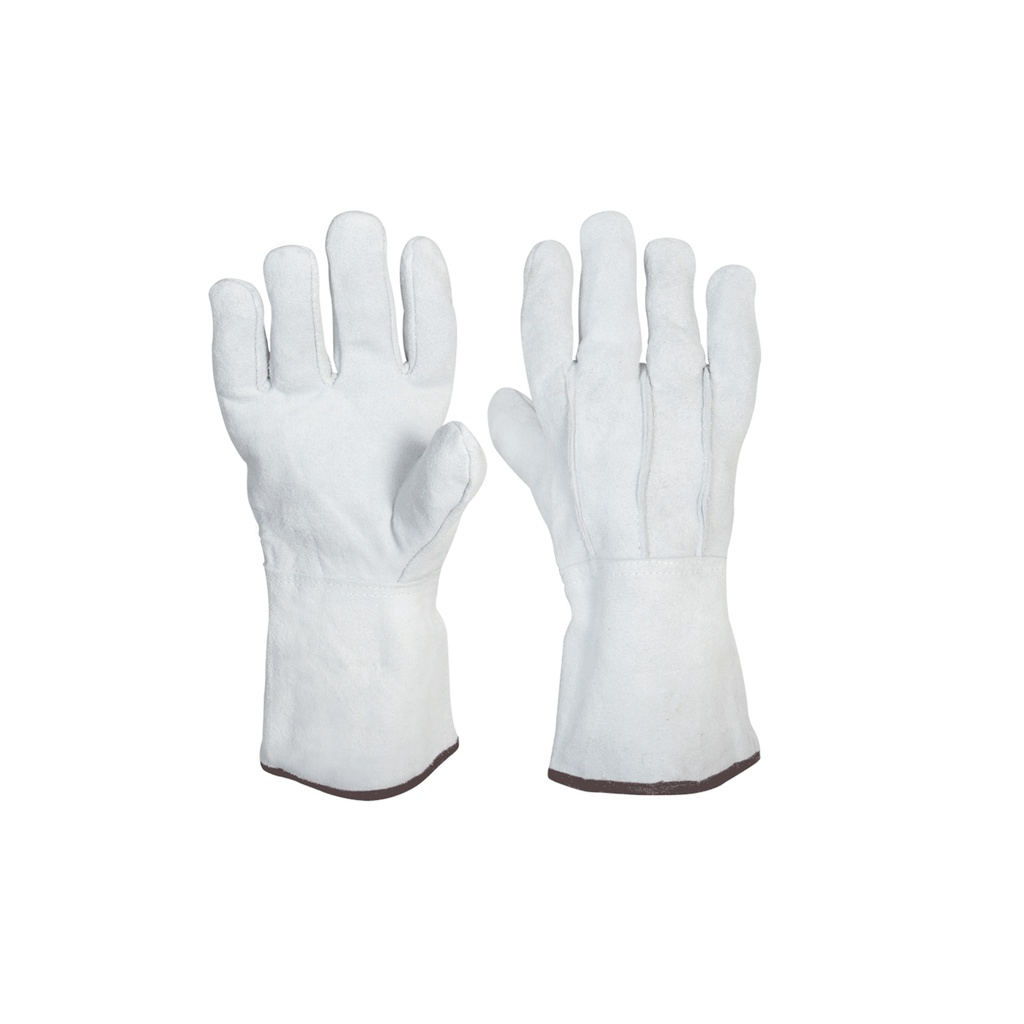 GUANTE DE PIEL DE CARNAZA LARGO