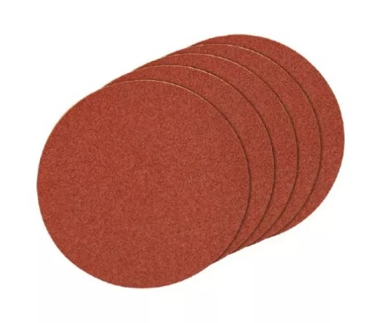 DISCO LIJA CON RESPALDO DE FIBRA GRANO 120 4 1/2" 5 PACK